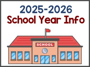  2025/2026 School Year Information